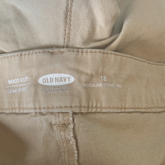 Old Navy khakis - Picture 3 of 3